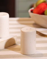 Alamkari India Ceramic Speckled Ceramic Salt & Pepper Shaker Set